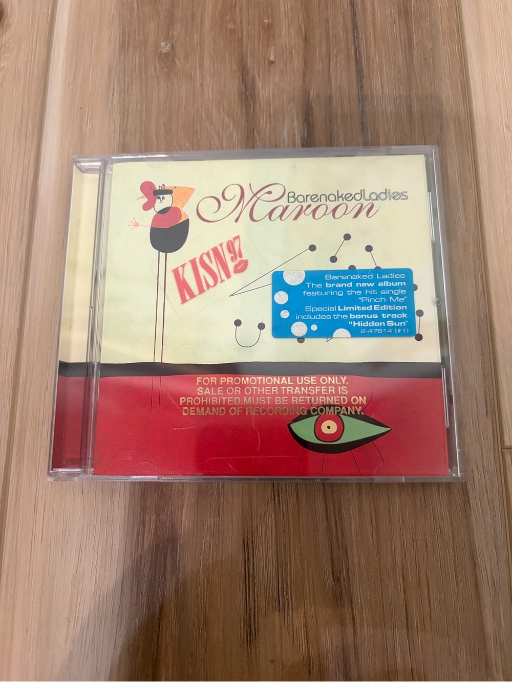 Barenaked Ladies Maroon Promo CD 2000